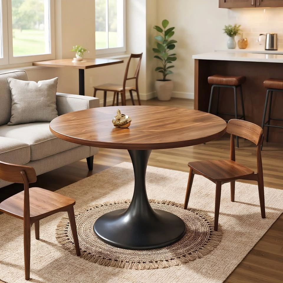 LDF021 A2096 Contemporary Round Tulip Dining Table $120 - photo 2
