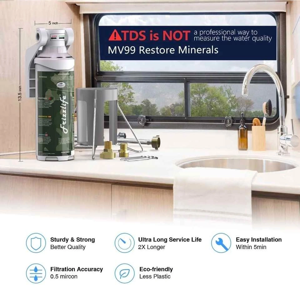 FRIZZLIFE RV Water Filter - Inline Hose Filter - photo 4