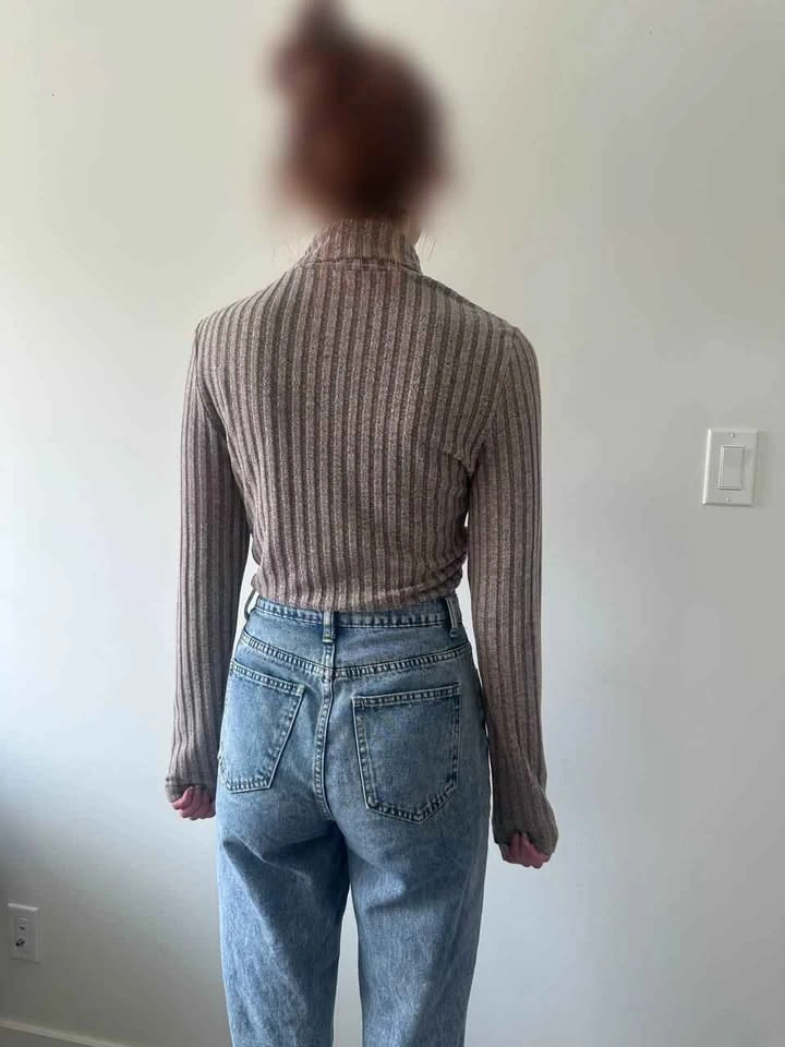 Ribbed Turtleneck Sweater - photo 2