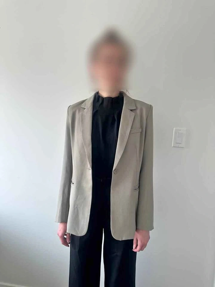 Women's Sage Green Blazer