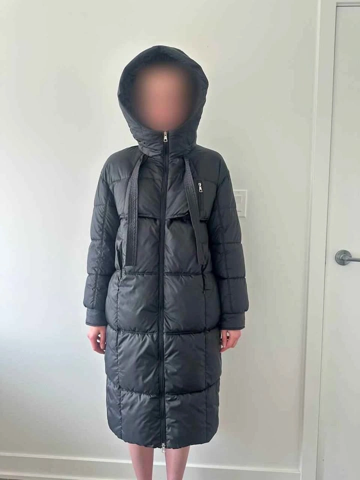 Black Warm Winter Coat