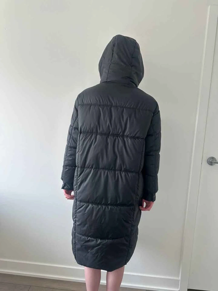 Black Warm Winter Coat - photo 5
