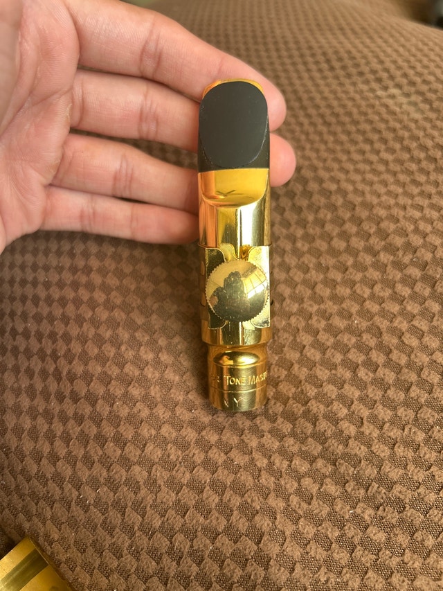 Otto link Super tone master NY 7* WITH BOX, LIGATURE AND CAP - photo 3