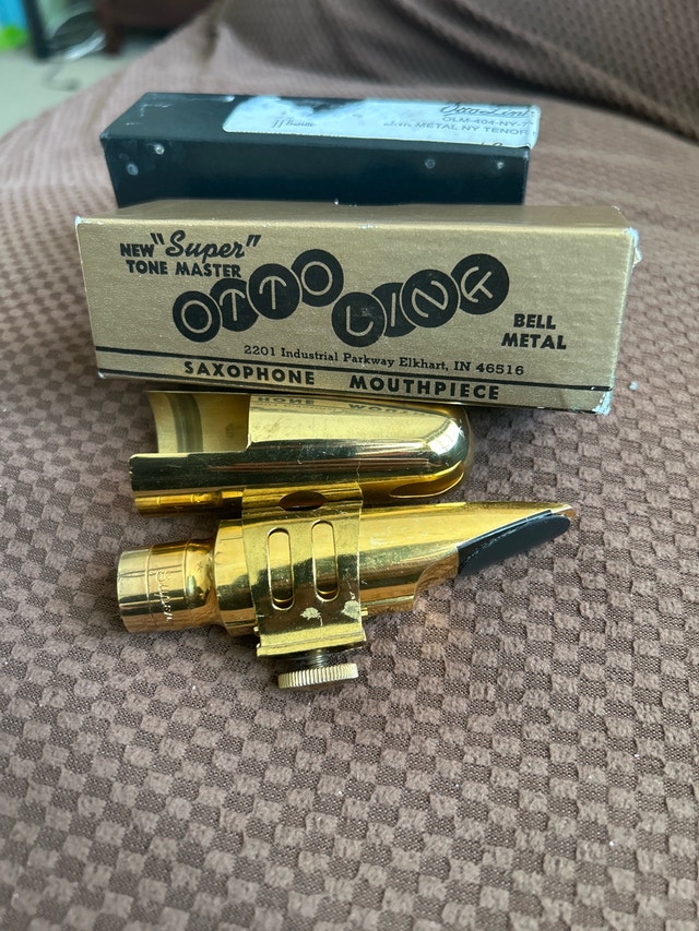 Otto link Super tone master NY 7* WITH BOX, LIGATURE AND CAP - photo 4