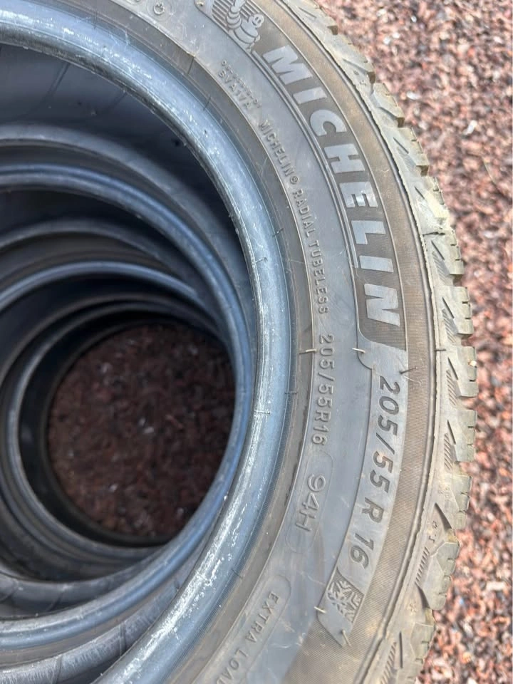205/55/16 Michelin X-Ice Tires - 2023 DOT - photo 2