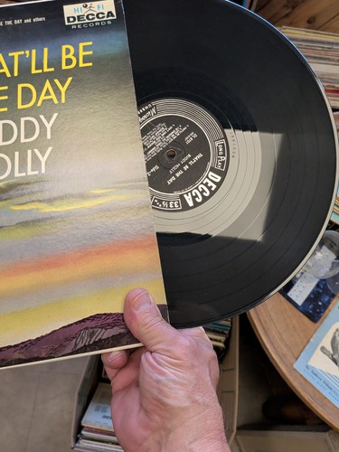 Buddy Holly That'll Be The Day LP Decca DL 8707 1958 Mono - photo 2