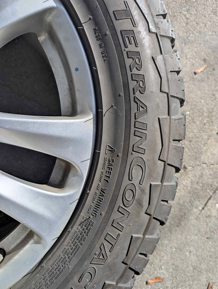 Continental TerrainContact All-Weather M+S Tires