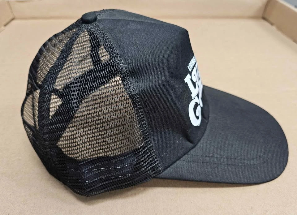 Luke Combs "Living Lucky" Black Mesh Trucker Hat - photo 2