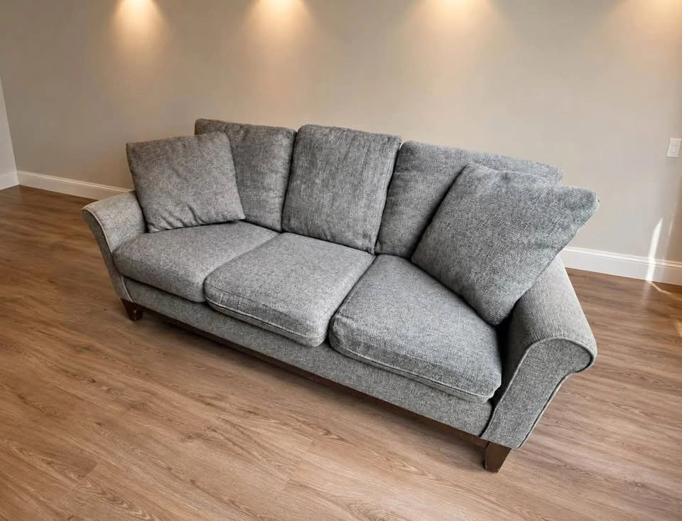 Free Delivery 🚛 Grey Couch Potato Sofa Couch