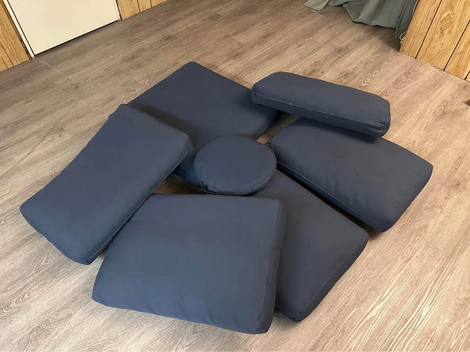 Blue cushions for indoor/outdoor use - photo 2
