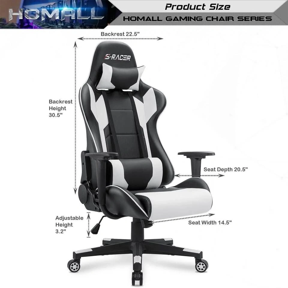 Homall S-Racer Gaming Chair - photo 2