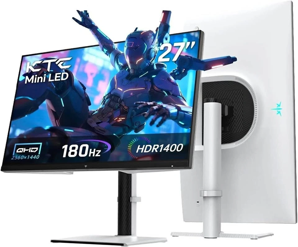 KTC 27" Mini LED 2K QHD 180Hz Gaming Monitor