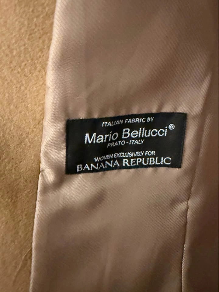Banana Republic Women Camel Wool Coat (XS) - photo 2