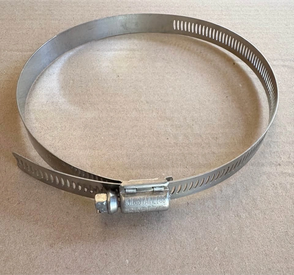 4 pcs. Breeze 316 Stainless Steel Hose Clamps - photo 3