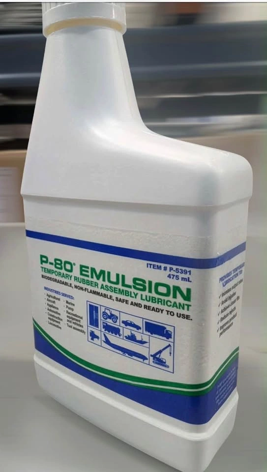 P-80 Emulsion Temporary Rubber Assembly Lubricant New - photo 5