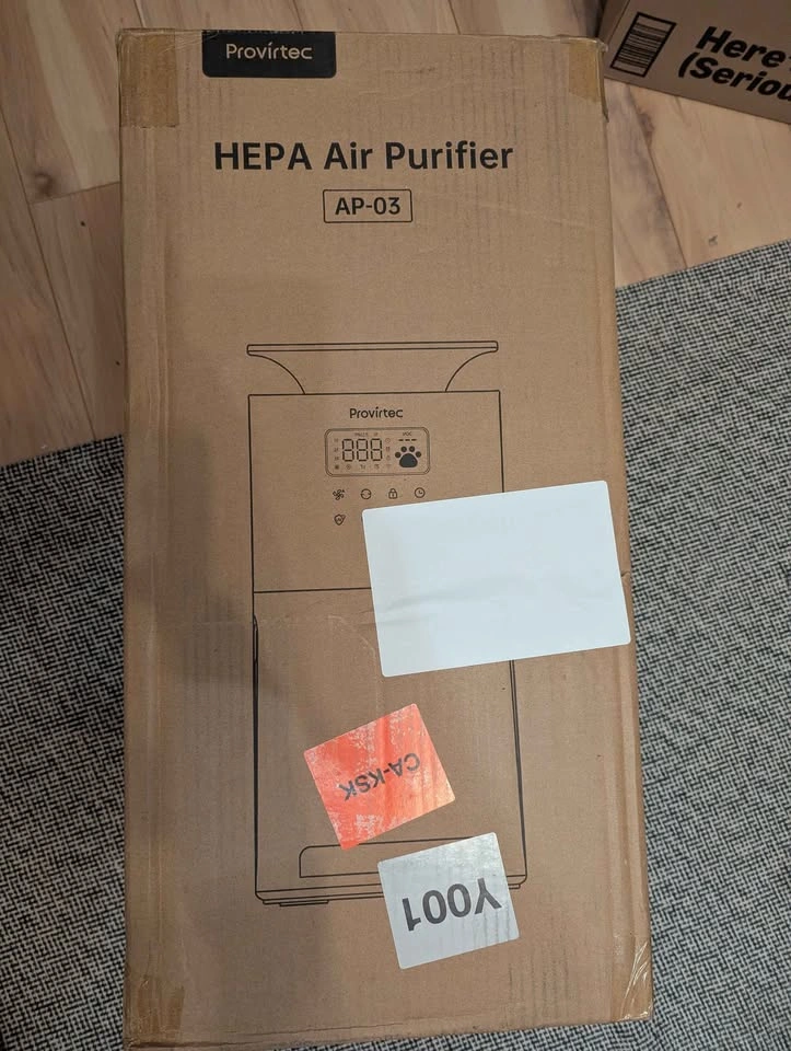 Provirtec AP-03 HEPA Smart Wi-Fi Air Purifier - New - photo 2