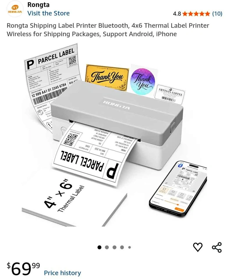 4x6 Label Printer - New