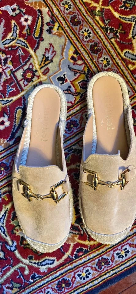 Maypol made in Spain Espadrilles suede leather