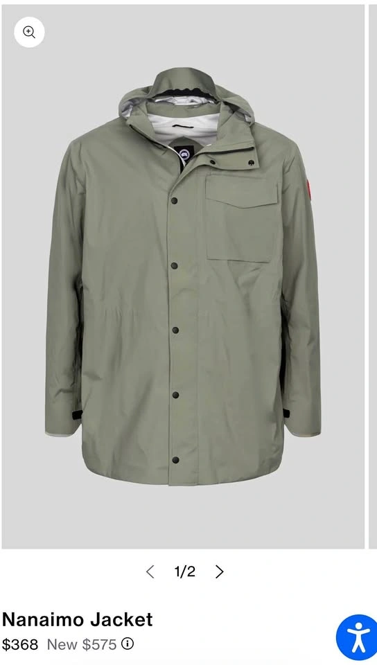 Canada Goose Nanaimo Jacket in Sage Brush