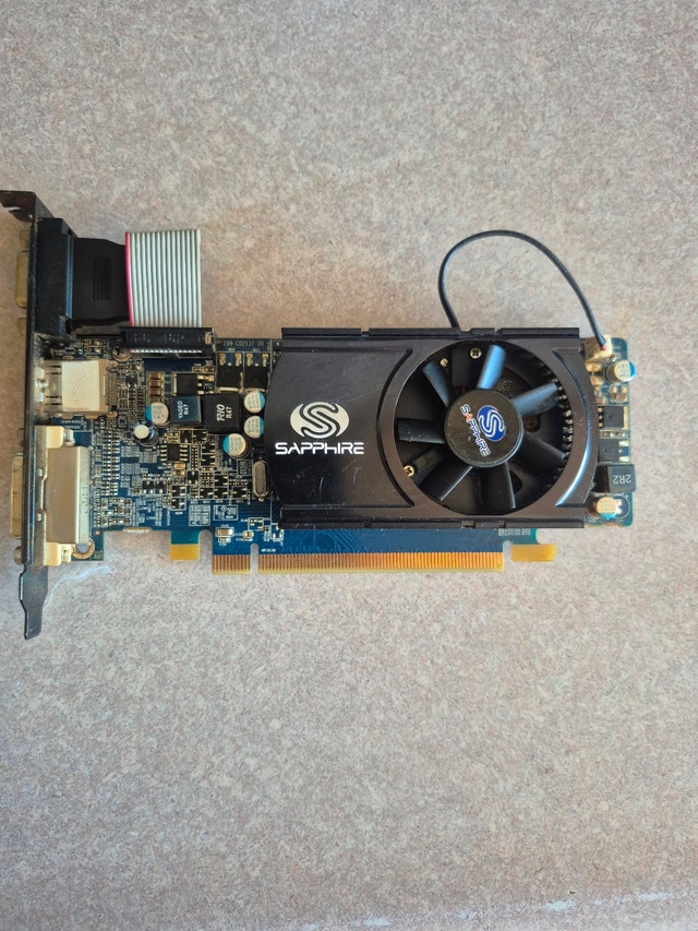 Saphire HD5550 video card 1 Gig