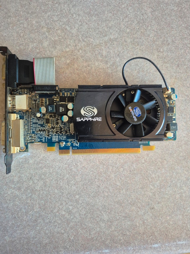 Saphire HD5550 video card 1 Gig - photo 2