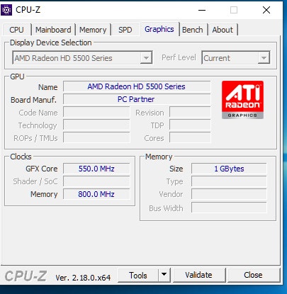 Saphire HD5550 video card 1 Gig - photo 3