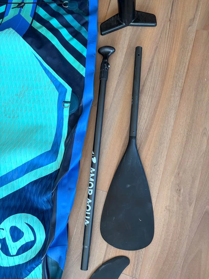 AMOR AQUA 11’ Inflatable Stand-Up Paddle Board – Complete Set - photo 4