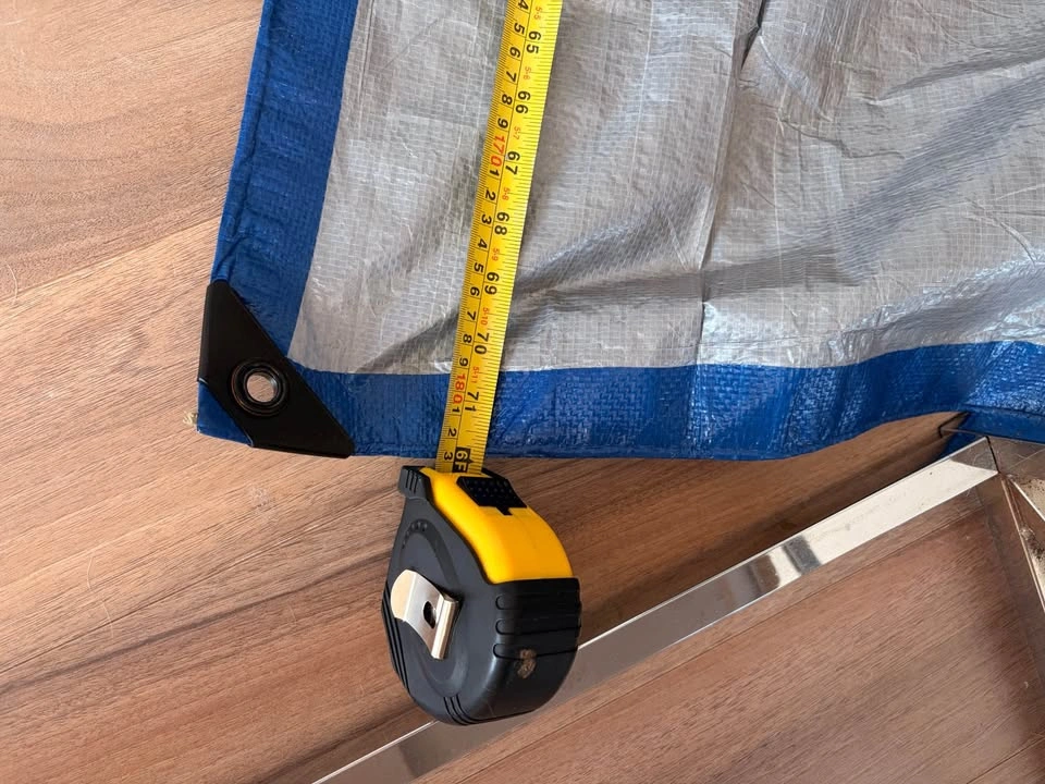 Heavy-Duty Tarp + 3 x 50’ Ropes – $25 - photo 4