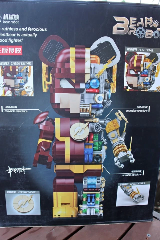 Flash Bearbrick Lego
