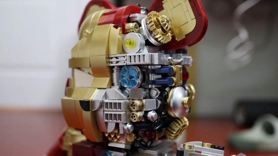 Ironman Bearbrick Lego - photo 2