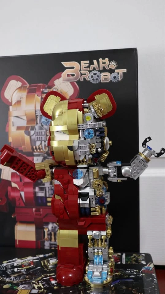 Ironman Bearbrick Lego - photo 3