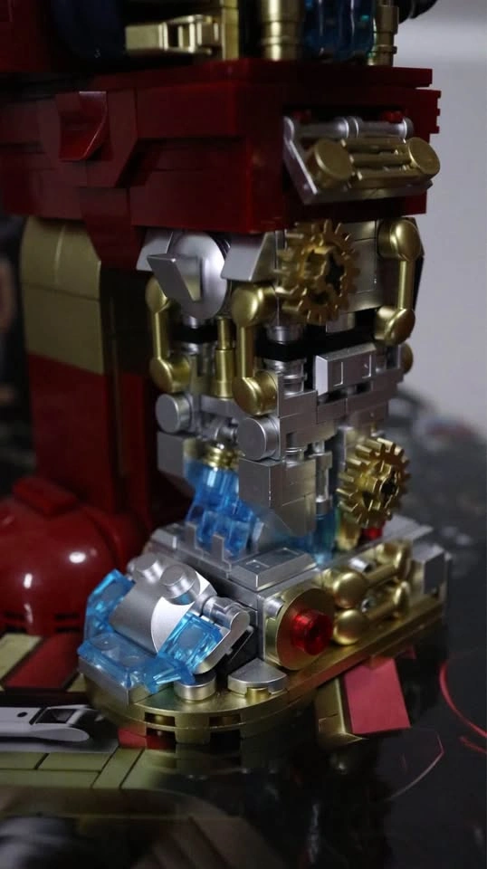 Ironman Bearbrick Lego - photo 4
