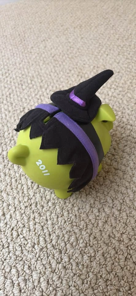 2011 Wicked Witch Piggy Bank OLD NAVY Rare - photo 2