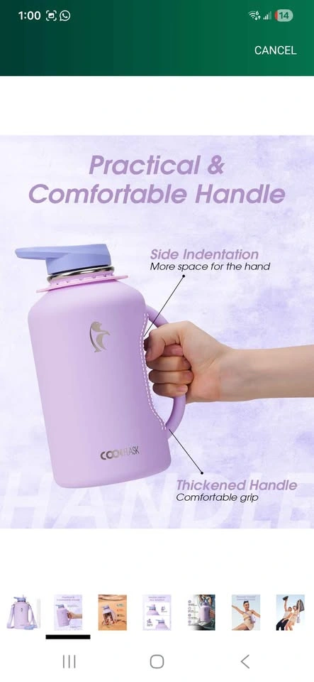 Insulated Stainless Steel flask - photo 2