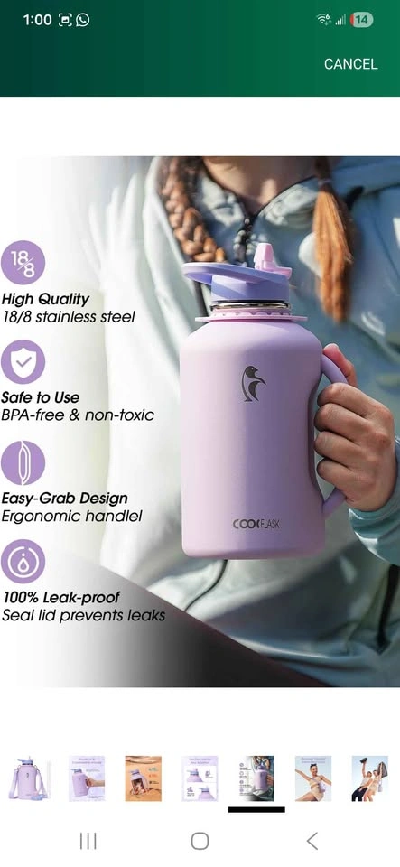 Insulated Stainless Steel flask - photo 5