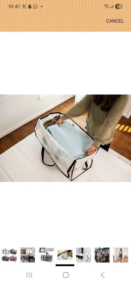 Clear Moving Bags Brand new - photo 4