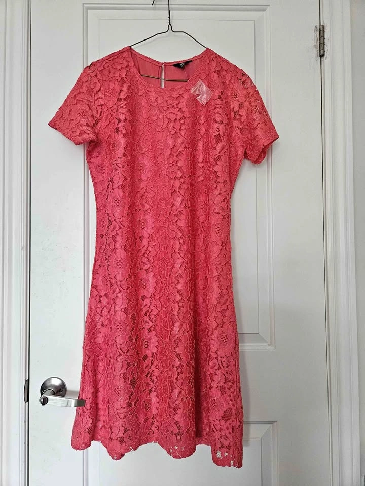 Pink Lace Dress