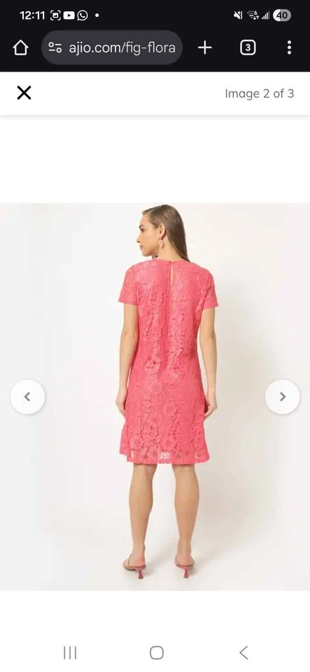 Pink Lace Dress - photo 3