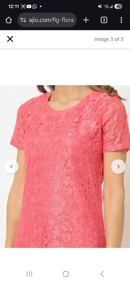 Pink Lace Dress - photo 4