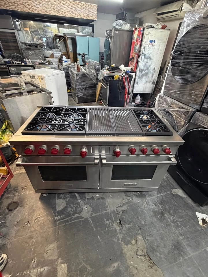 Wolf 60" Dual Fuel Range Double Oven with Griddle - photo 3