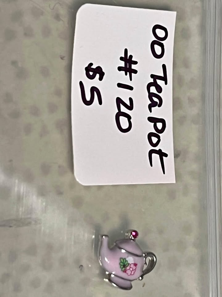 Origami Owl Charm Tea Pot 1