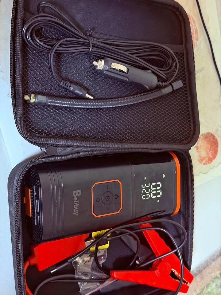 Belibuy Portable Air Inflator and Jump Starter