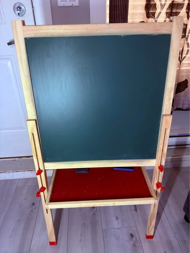 Wooden Double-Sided Kids Art Easel - photo 2