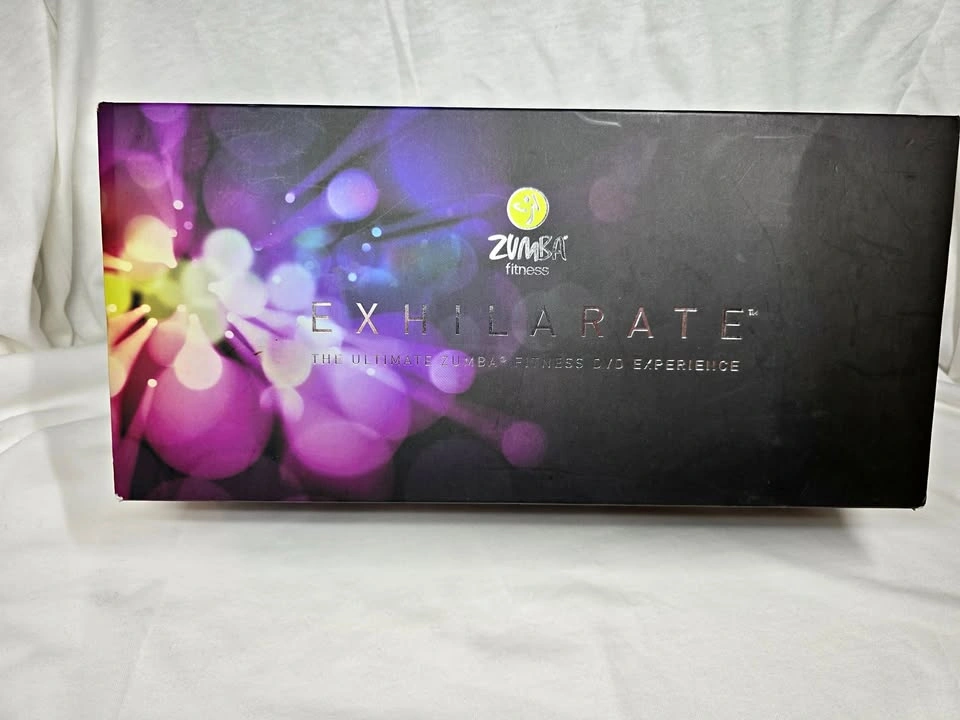 Zumba Workout DVD Set with NIB Weights and ALL DVDs!