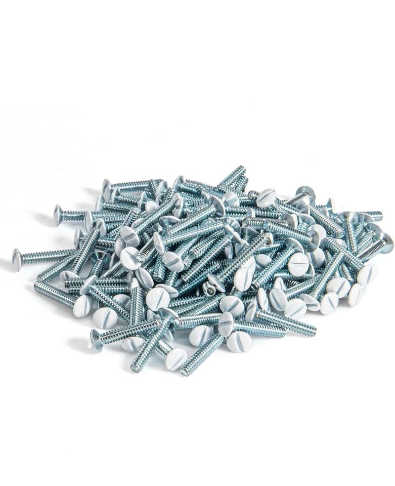 Bulldog 3/4" 6-32 Oval Head Wall Plate Screws, 8-Pack - photo 3
