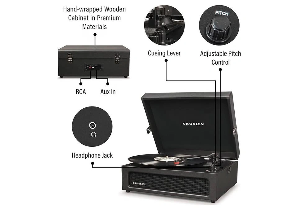 Crosley Voyager Turntable - photo 2
