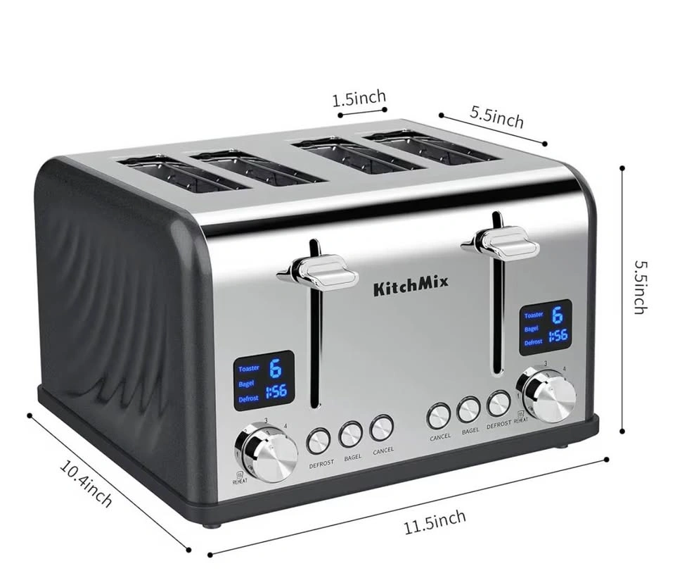 KitchMix 4-Slice Toaster - photo 2