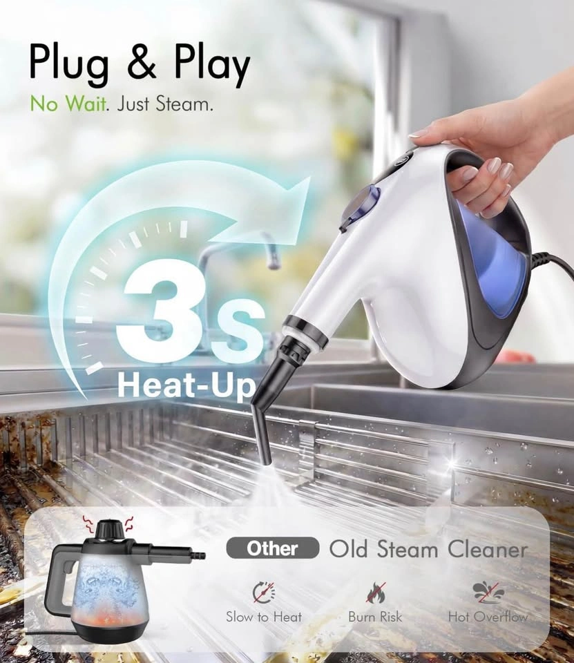 ADICOM Steam Cleaner 2 LB Lightweight Portable Steamer - photo 2