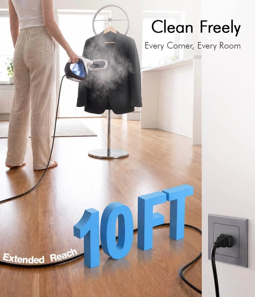 ADICOM Steam Cleaner 2 LB Lightweight Portable Steamer - photo 5