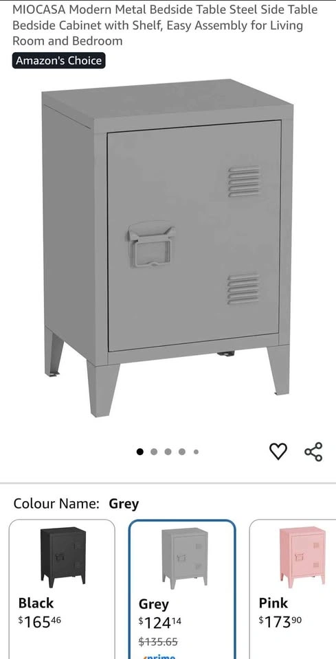 Locker Style Metal Shelf Storage Cabinet - photo 2